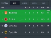 爱游戏体育官方入口-关于中甲最新积分榜，榜首2强优势扩大，广州豹掉队，大连鲲城排名第7的信息
