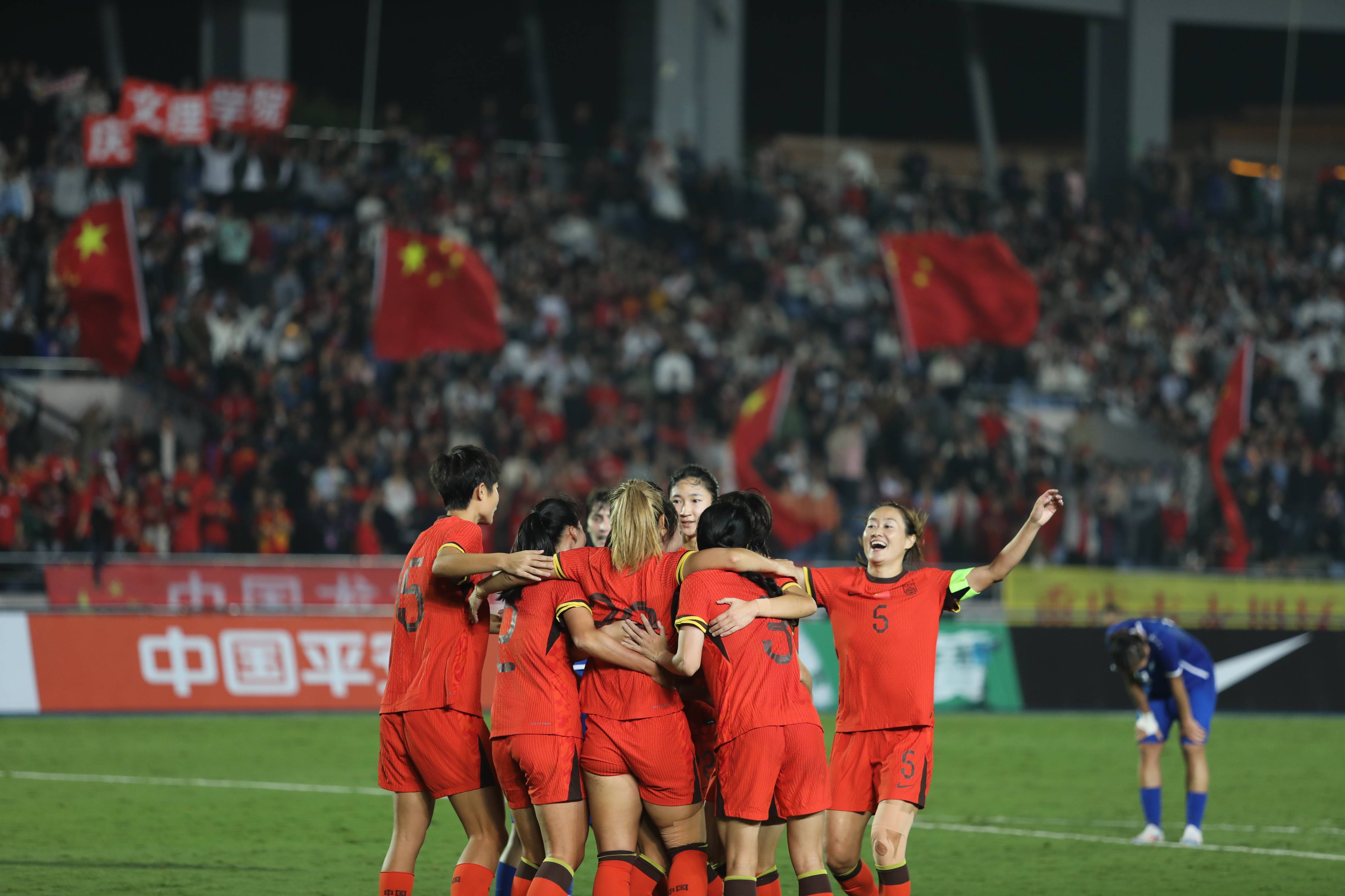 中国女足参加国际比赛，实力得到认可