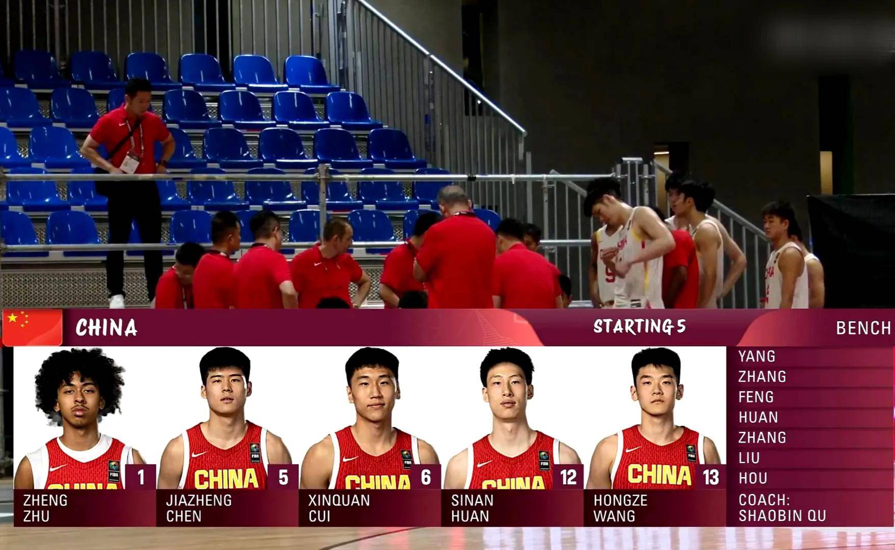 U19男篮世界杯-陈家政25分中国力擒喀麦隆排名第13